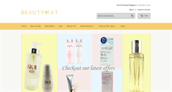 Desktop Screenshot of beautykat.com